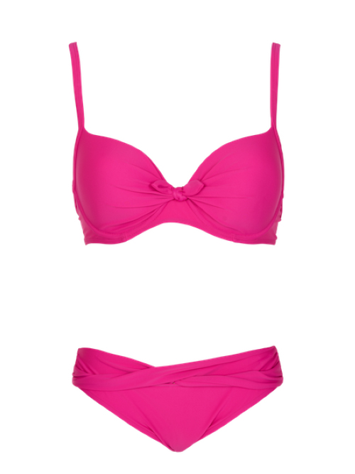 LingaDore Beach Ibiza fuchsia bikini set