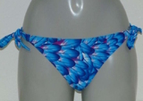 Missya Lavender blauw/print bikini broekje