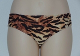 Missya Orchid bruin/print bikini broekje