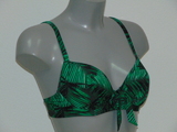 Missya Iris groen/print voorgevormde bikinitop