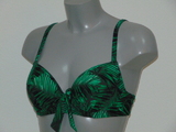 Missya Iris groen/print voorgevormde bikinitop