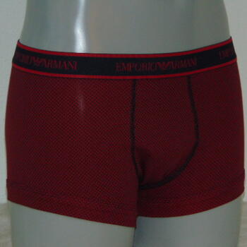 ARMANI TRUNK Navy/Red Triangle short