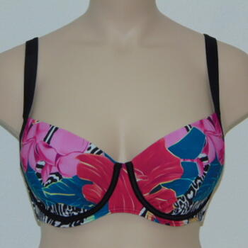 SAPPH BEACH MAMIA Pink Curvy Bikinitop