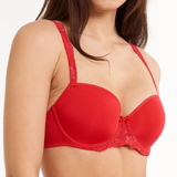 LingaDore Daily Lace rood voorgevormde bh