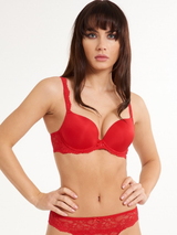 LingaDore Daily Lace rood push up bh