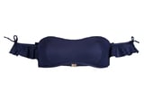 Sapph Beach Lorraine marine blauw bandeau / softcup bikinitop