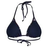 Sapph Beach Menton marine blauw bandeau / softcup bikinitop