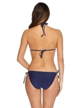Sapph Beach Menton marine blauw bandeau / softcup bikinitop