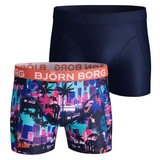 Björn Borg Skyline marine blauw boxershort