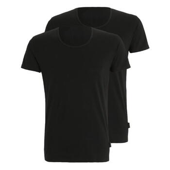 SLOGGI MEN 24/7 O-NECK 2-PACK T-shirt met korte mouwen Black