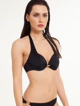 LingaDore Beach Trinity zwart voorgevormde bikinitop