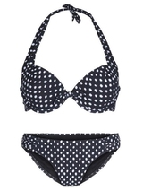 LingaDore Beach Karma wit/zwart bikini set