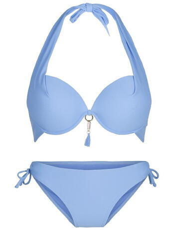 LINGADORE BEACH SUMMER Calm Blue Halternek bikini set 