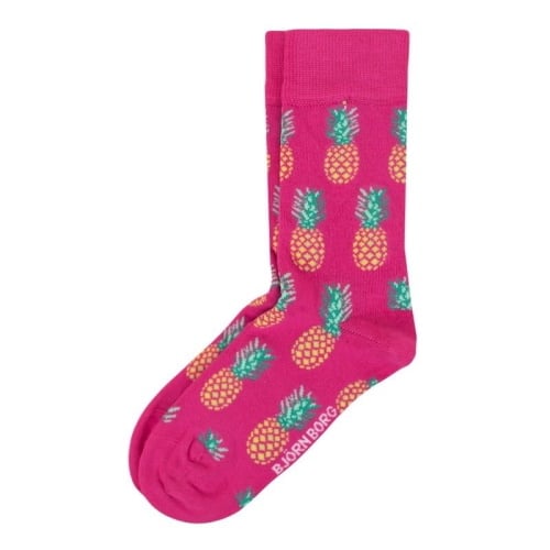 Björn Borg La Pinapple roze/print sokken