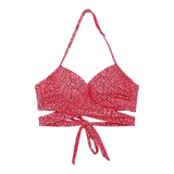 LingaDore Beach Festival roze/print voorgevormde bikinitop