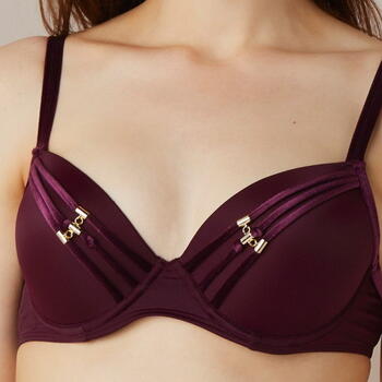 MARLIES DEKKERS Velvet Kiss Purple push up bikini top