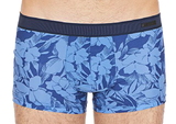 HOM Flowery blauw/print boxershort
