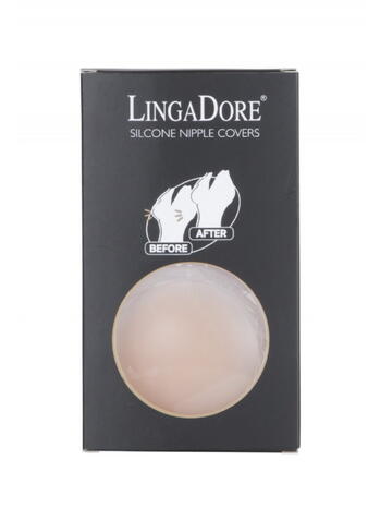 LINGADORE silicon Nippel Covers Nude
