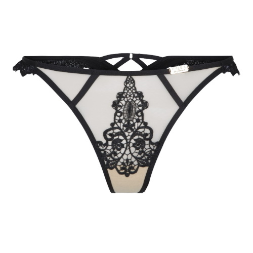 Fuel For Passion Lacy zwart/skin string
