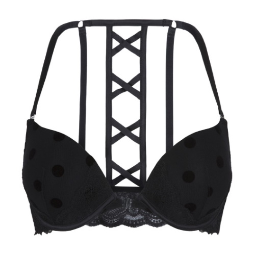 Fuel For Passion Daisy zwart push up bh