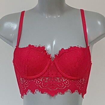 FUEL FOR PASSION STRAWBERRY LOVE Red Longlinge bra