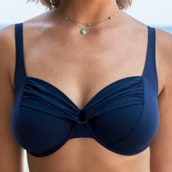 ROSA FAIA BEACH HERMINE Midnight Blue Bikinitop