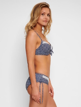 LingaDore Beach Serra marine blauw/wit bikini broekje