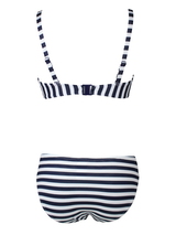 Lentiggini ALL OVER STRIPES marine blauw/wit bikini set