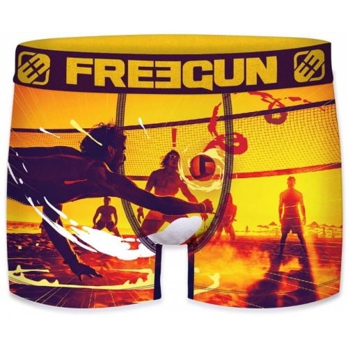 Freegun Beachvolleybal geel micro boxershort