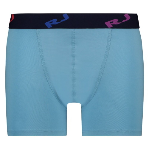RJ Bodywear Men Pure Color blauw micro boxershort