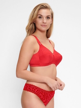 LingaDore Daily Lisette rood wireless bh