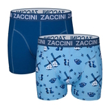 Zaccini Molen blauw/wit boxershort