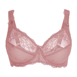 LingaDore Daily Full Coverage Lace antique rose soft-cup bh