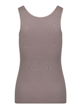 RJ Bodywear Pure Color taupe dames hemd