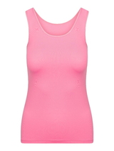 RJ Bodywear Pure Color hot pink dames hemd