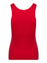 RJ Bodywear Pure Color donker rood dames hemd