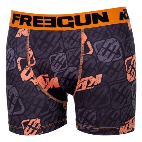 Freegun KTM zwart/oranje jongens boxershort