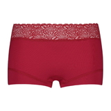 RJ Bodywear Pure Color Lace donker rood short