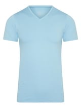 RJ Bodywear Men Pure Color baby blauw t-shirt
