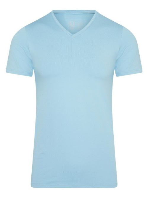 RJ Bodywear Men Pure Color baby blauw t-shirt