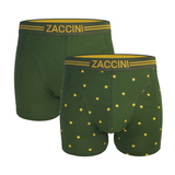 Zaccini Gift Box blauw/groen boxershort