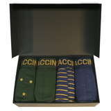 Zaccini Gift Box blauw/groen boxershort