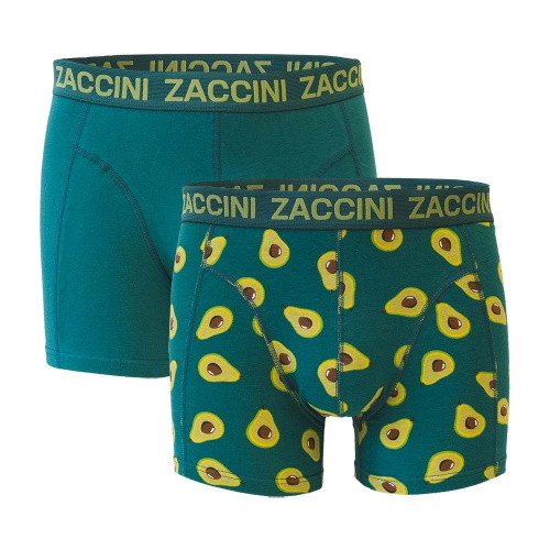 Zaccini Avocado groen/print boxershort