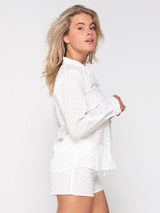 LingaDore Night Broderie off white nachthemd