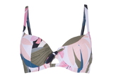 LingaDore Beach Pastel Flower  pastel/print voorgevormde bikinitop