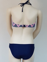 Nickey Nobel Jennifer marine blauw/print bikini set