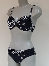 Bomain Bora bora zwart/wit bikini set