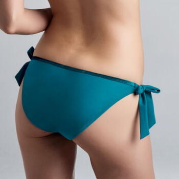MARLIES DEKKERS VELVET KISS Ocean Blue Tanga Bikini broekje
