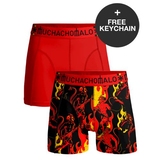 Muchachomalo Football BE rood/zwart boxershort