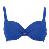 Rosa Faia Beach Hermine french blue soft-cup bikinitop